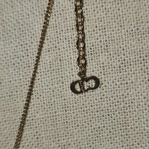 Authentic Christian Dior w/ COA Chain with Pendant - Picture 13 of 13